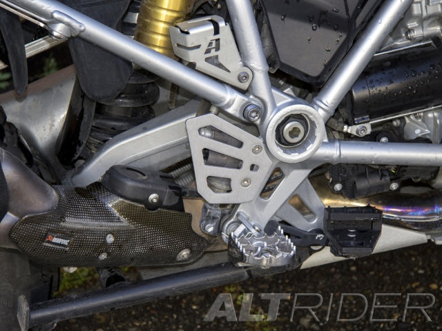 AltRider Rear Brake Master Cylinder Guard for the BMW R 1200 & R 1250 GS /GSA Water Cooled - Black