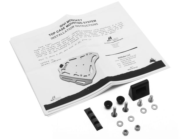 Givi Monokey Top Case Mounting Kit for AltRider Luggage Rack