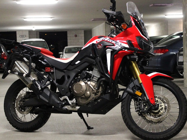 AltRider Upper Crash Bars for the Honda CRF1000L Africa Twin (with installation bracket) - Black