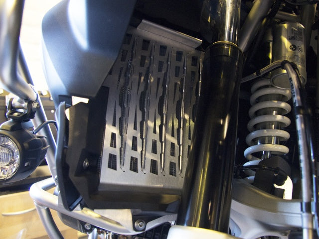AltRider Radiator Guard for the BMW R 1200 GS Adventure Water Cooled (2018-current) - Silver