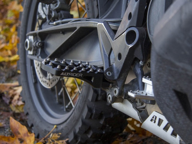 AltRider Adventure II Foot Pegs for Yamaha Tenere 700 and KTM / Husqvarna / GasGas Models - Black