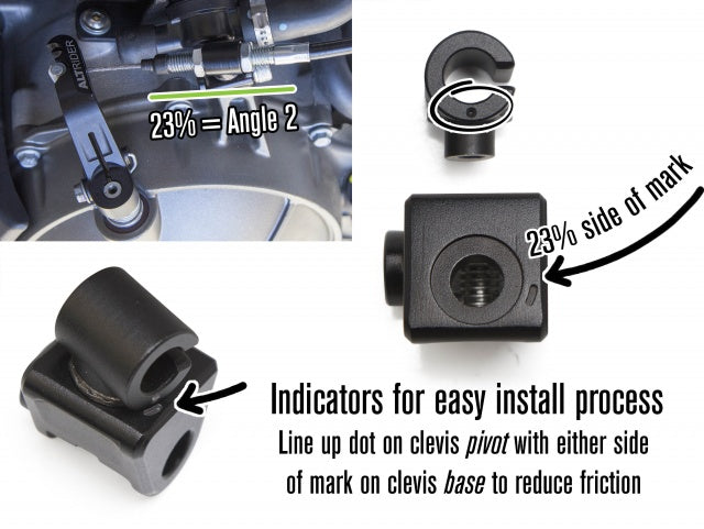 AltRider Clutch Arm Extension for the Aprilia Tuareg 660