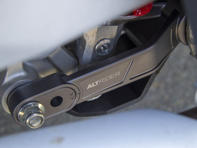 AltRider Variable Height Suspension Linkage for the Aprilia Tuareg 660