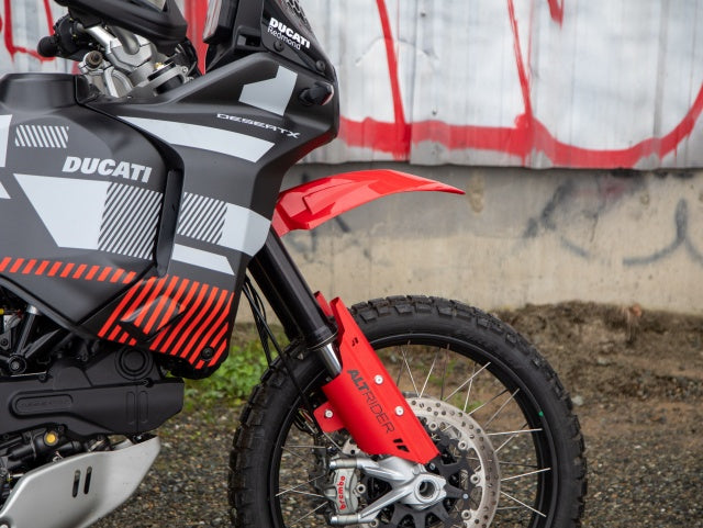 AltRider High Fender Kit for the Ducati DesertX - Red
