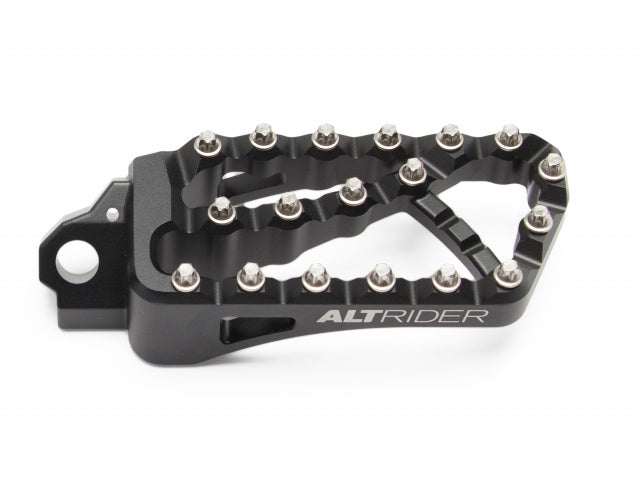 AltRider Adventure X Foot Pegs for the BMW R 1300 / 1250 / 1200 GS/GSA - Black