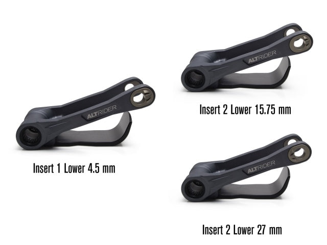 AltRider Variable Height Suspension Lowering Linkage for KTM / Husqvarna / GASGAS Dirt Bikes with 15 mm Pivot Bolt/Nut
