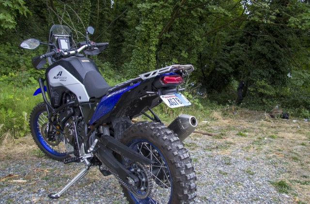 AltRider Tail Tidy Fender Eliminator with Cyclops Tuff Light Full Flex Blinkers for Yamaha Tenere 700 (2019-2023)