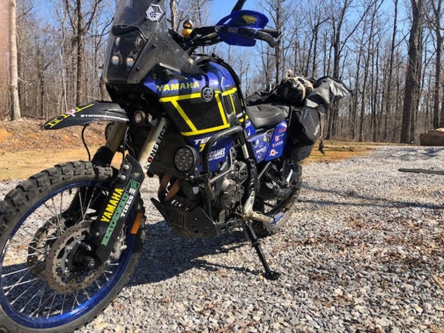 AltRider Adjustable Aluminum Side Stand With Upgraded Spring for Yamaha Tenere 700 (2019-2024)