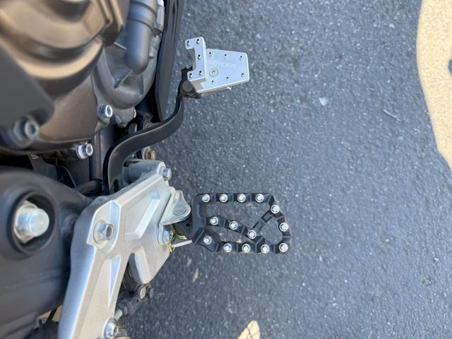 AltRider Adventure II Foot Pegs for Yamaha Tenere 700 and KTM / Husqvarna / GasGas Models - Black