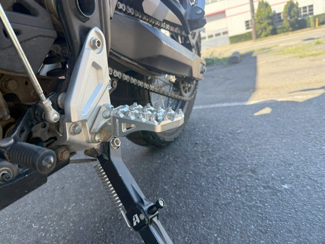 AltRider Adventure II Foot Pegs for Yamaha Tenere 700 and KTM / Husqvarna / GasGas Models - Black