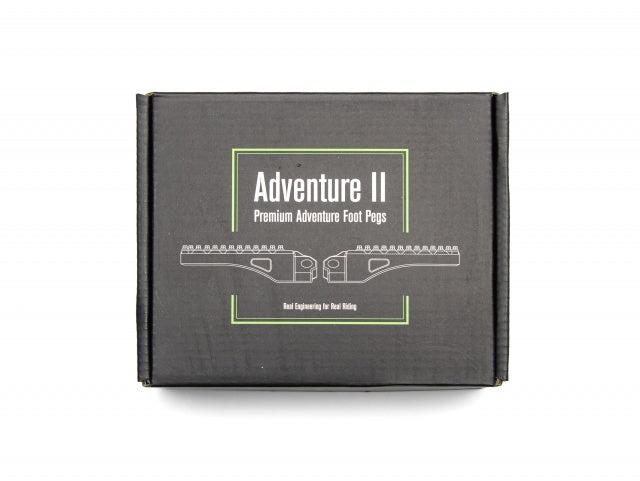 AltRider Adventure X Foot Pegs for the BMW R 1300 / 1250 / 1200 GS/GSA - Black