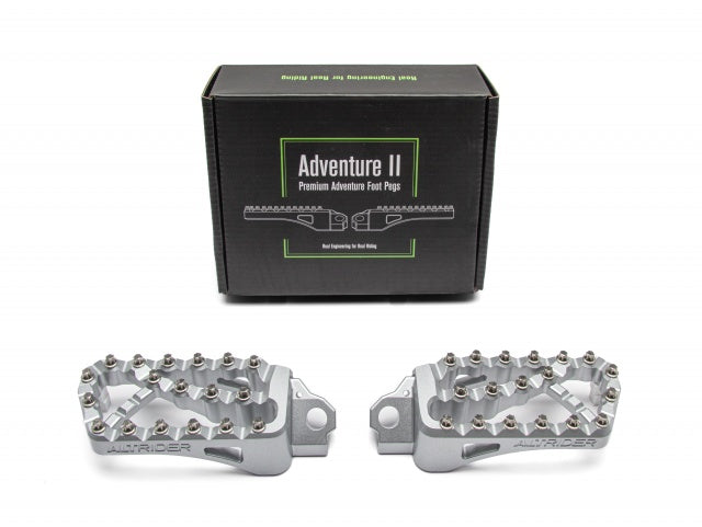 AltRider Adventure X Foot Pegs for the BMW R 1300 / 1250 / 1200 GS/GSA - Black