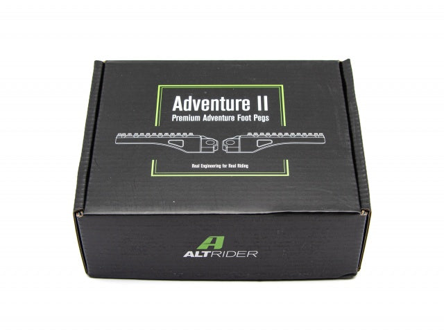 AltRider Adventure X Foot Pegs for the Honda CRF1100 Africa Twin/ ADV Sports - Black