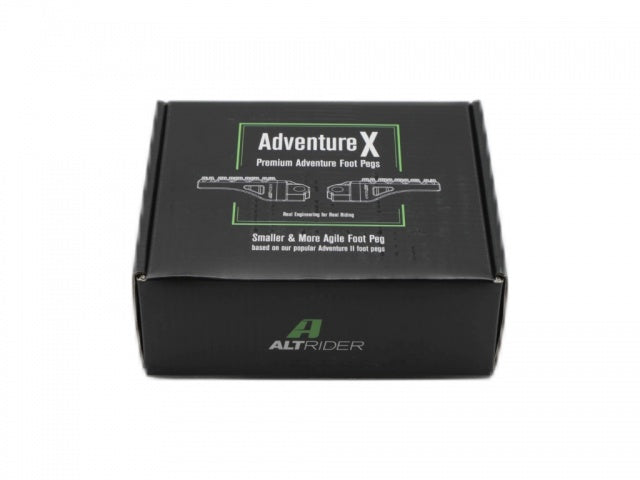 AltRider Adventure II Foot Pegs for Yamaha Tenere 700 and KTM / Husqvarna / GasGas Models - Black