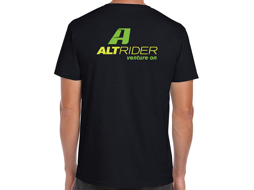 AltRider Retro Mountains Men's T-Shirt (Navy)