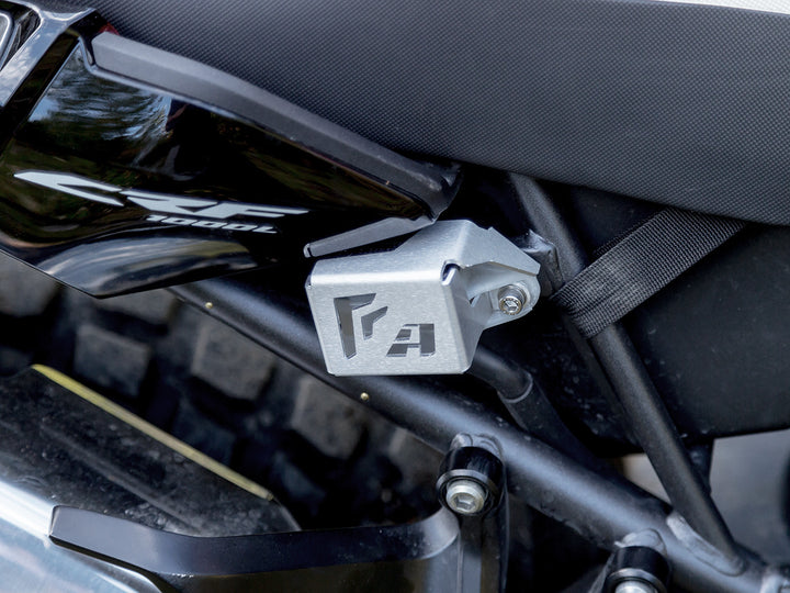 AltRider Rear Brake Reservoir Guard for the Honda CRF1000L Africa Twin (2016-2017) - Silver