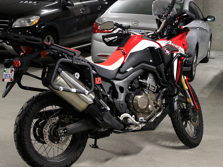 AltRider Upper Crash Bars for the Honda CRF1000L Africa Twin (with installation bracket) - Black