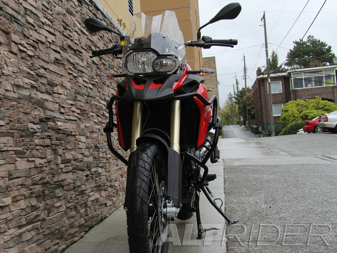 AltRider Upper Crash Bars Assembly for the BMW F 800 GS (2013-2018) - Black