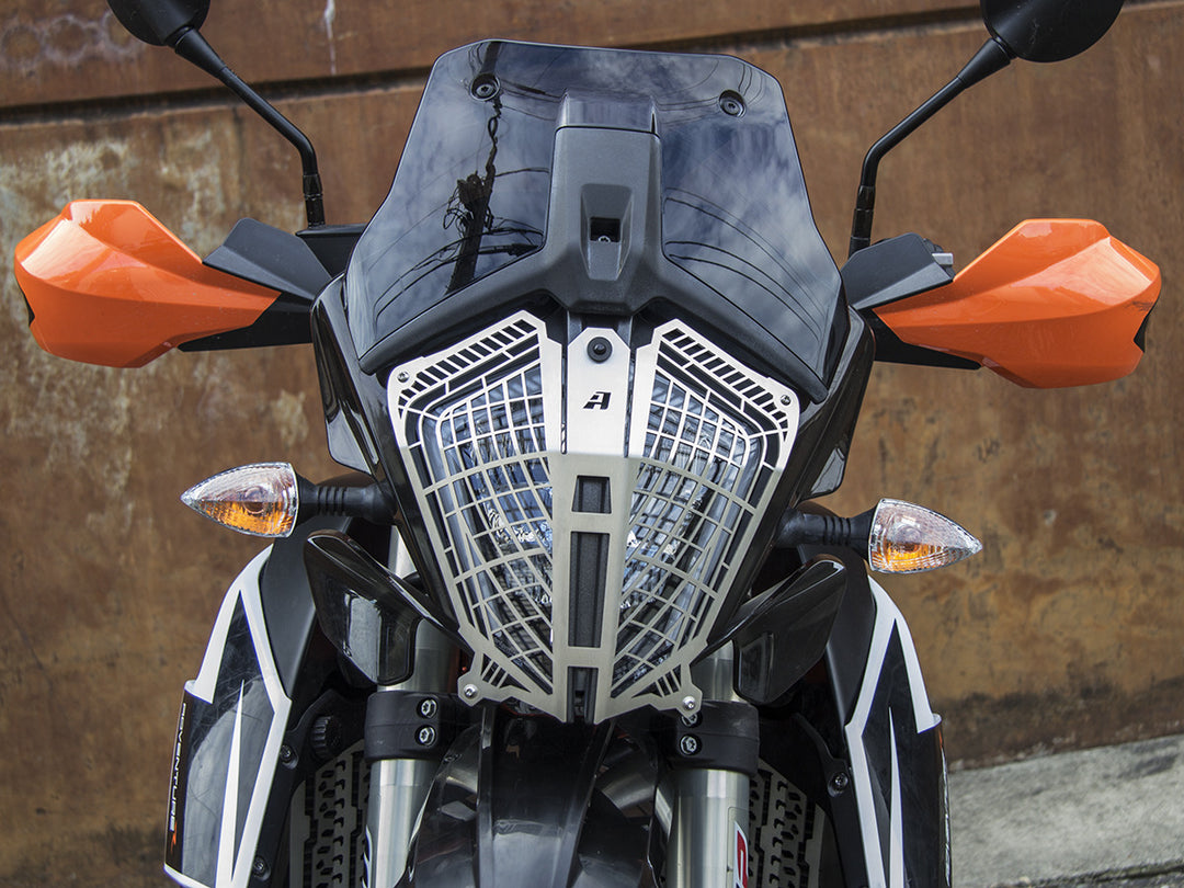 AltRider Stainless Steel Headlight Guard for KTM 790/890 Adv / R (2019-2022) - Silver
