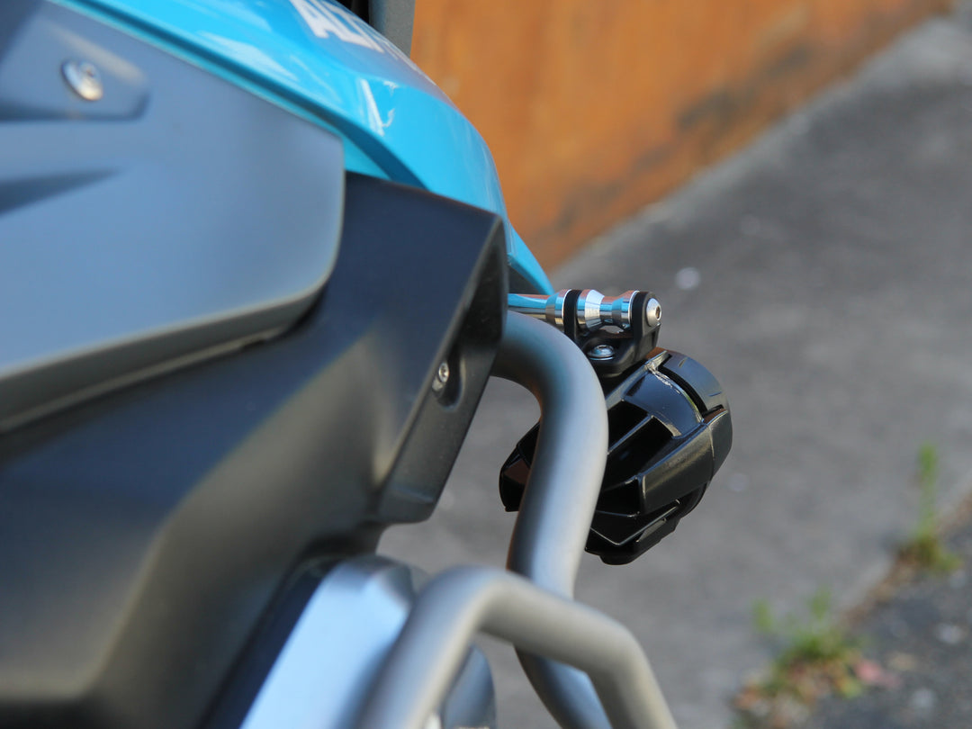 AltRider Upper Crash Bar Light Mount Kit for BMW R 1200 GS (2013-2016) and R 1250 GS OEM LED