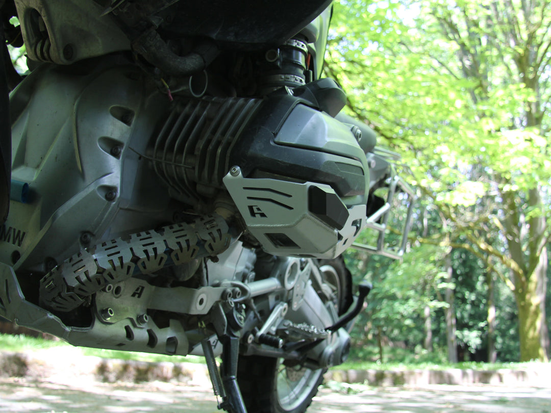 AltRider Cylinder Head Guards for the BMW R 1200 Water Cooled (2013-2018) - Silver