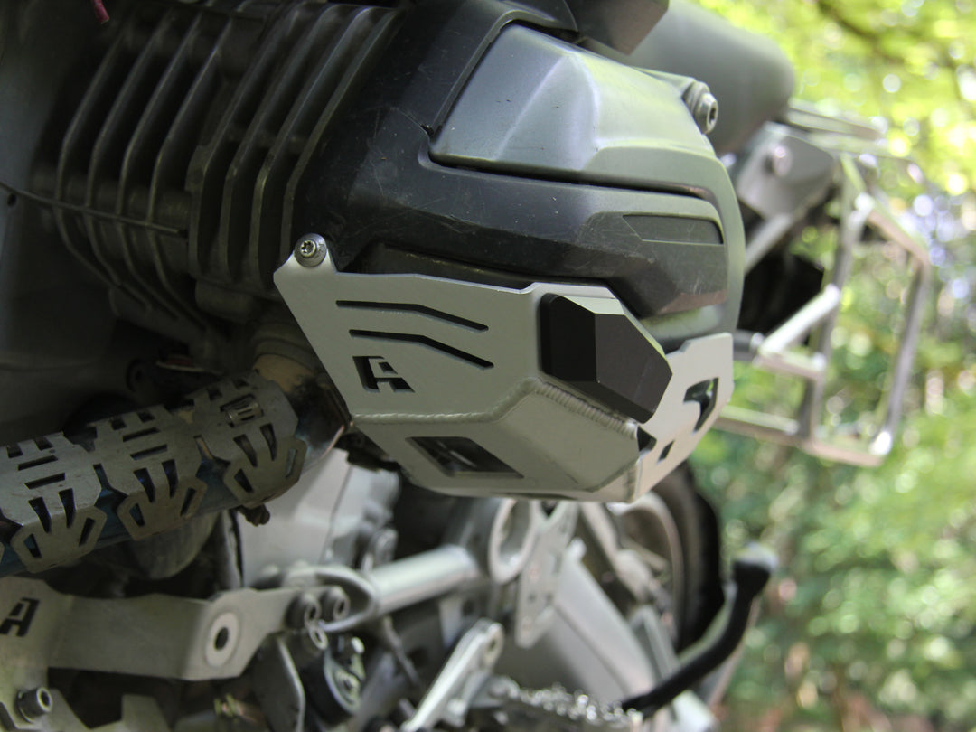 AltRider Cylinder Head Guards for the BMW R 1200 Water Cooled (2013-2018) - Silver