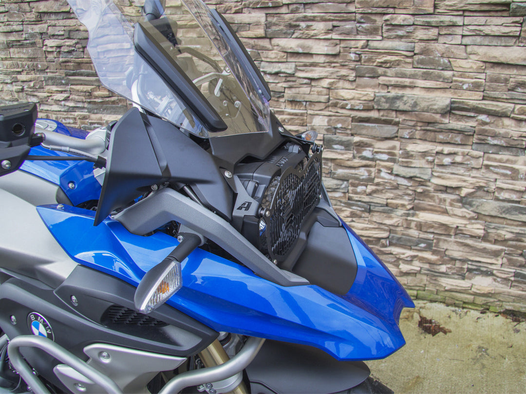 AltRider Headlight Guard Kit with Stainless Steel Lens for the BMW R 1200 & R 1250 GS /GSA