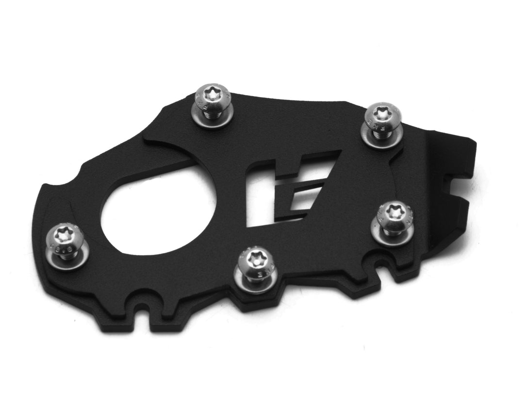 AltRider Side Stand Foot for the BMW R 1200 & R 1250 GS /GSA Lowered - Black (2013-2024)