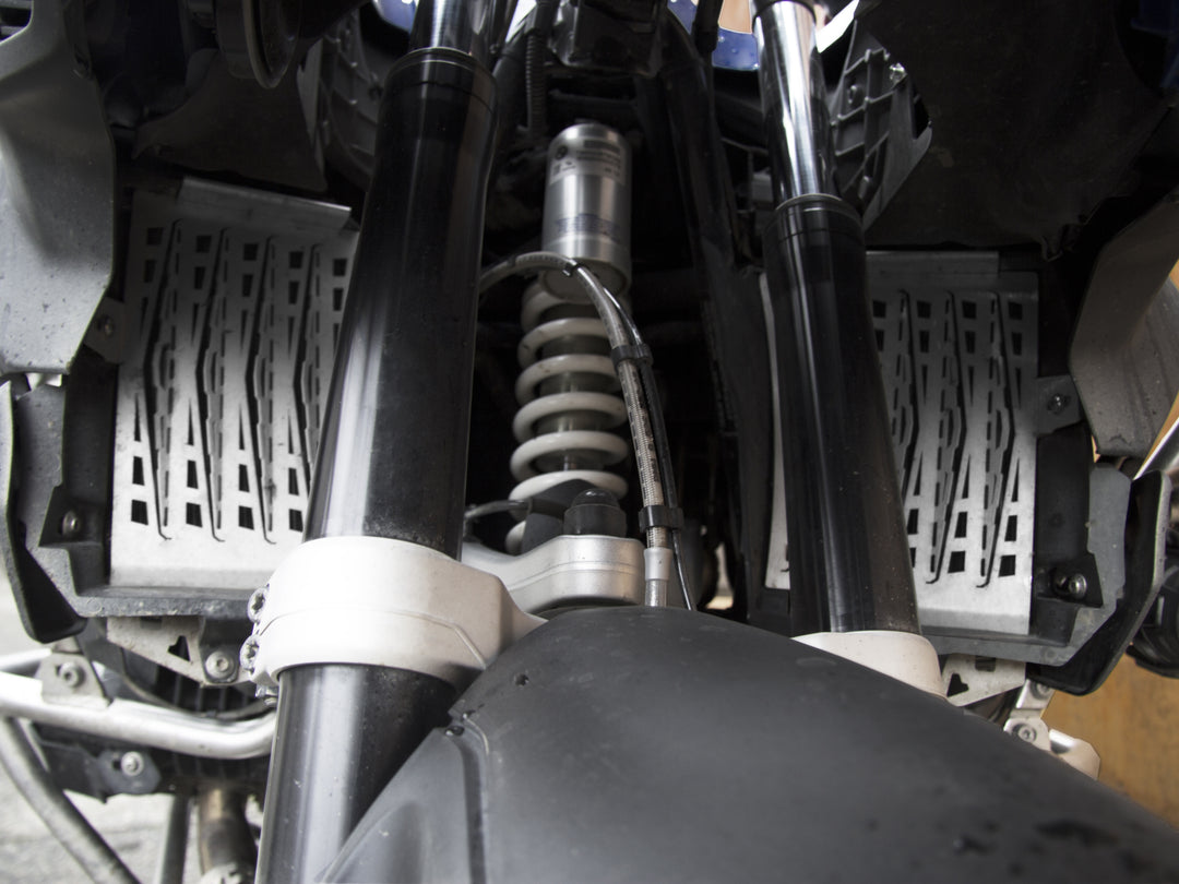 AltRider Radiator Guard for the BMW R 1200 GS Adventure Water Cooled (2014-2017) - Black