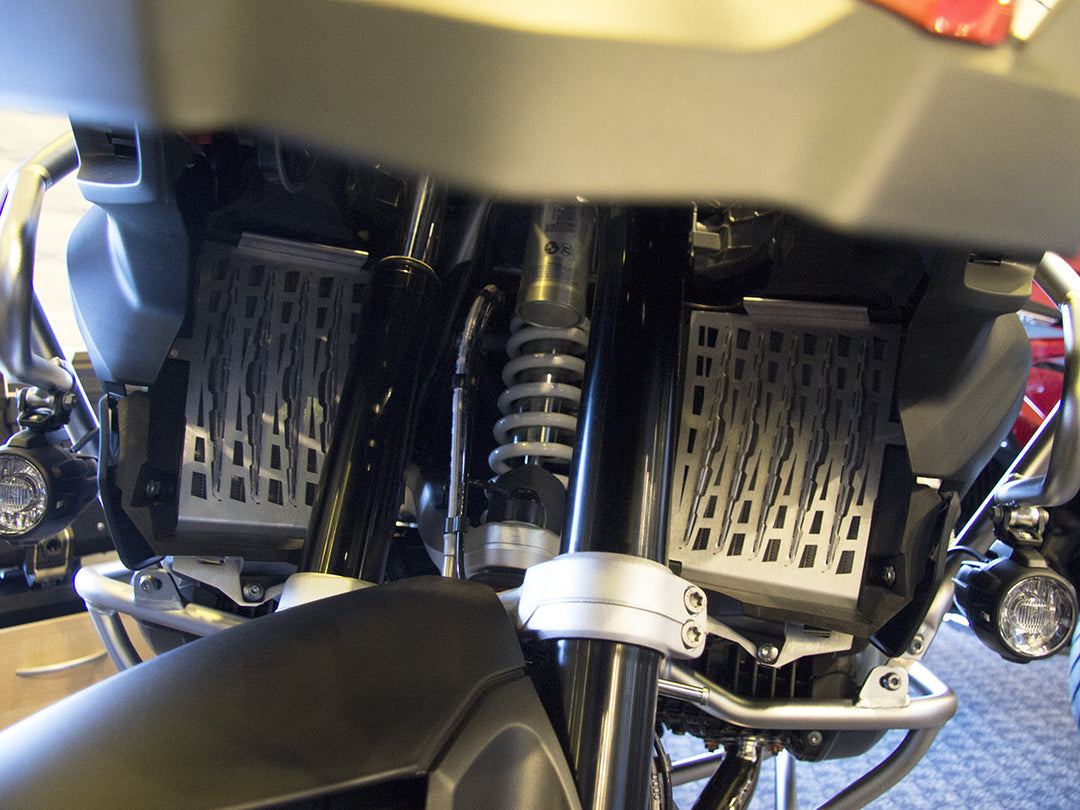 AltRider Radiator Guard for the BMW R 1200 GS Adventure Water Cooled (2018-2019) - Silver
