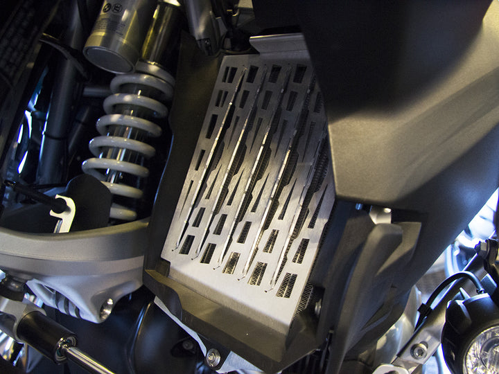 AltRider Radiator Guard for the BMW R 1200 GS Adventure Water Cooled (2018-2019) - Black