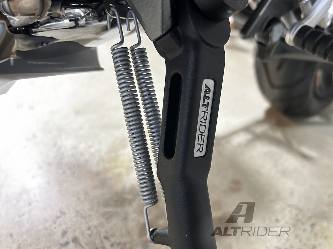 AltRider Adjustable Aluminum Side Stand for Lowered Suspension BMW R 1200 & R 1250 GS/GSA (2013-current)