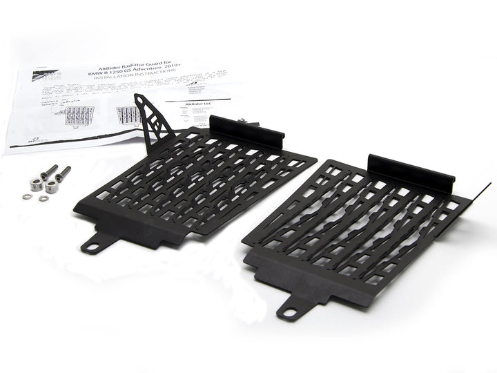 AltRider Radiator Guard for the BMW R 1250 GS Adventure Water Cooled - Black