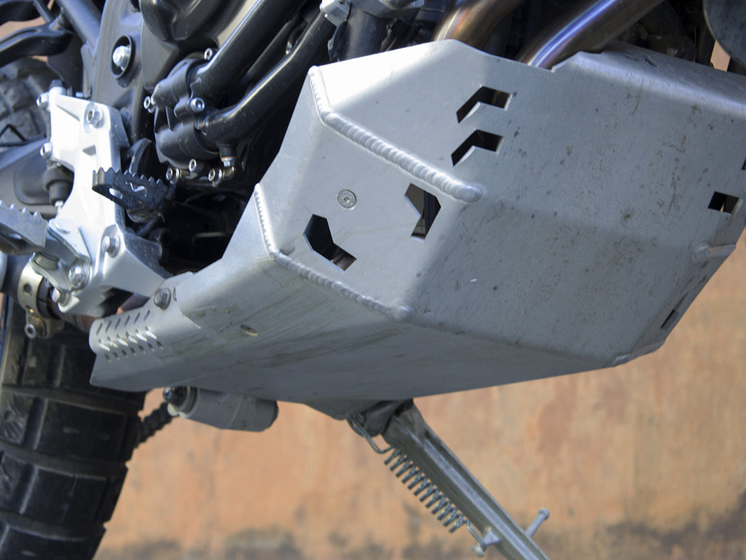 AltRider Skid Plate with Linkage Guard for the Yamaha Tenere 700 (2019-2021) - Silver