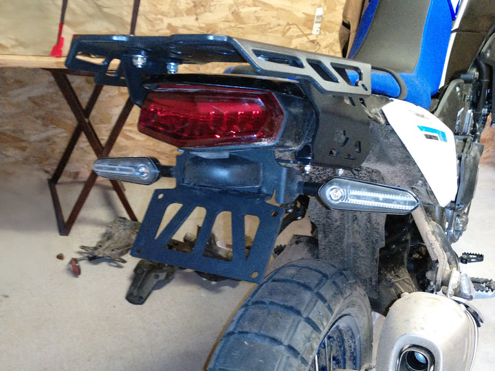 AltRider Tail Tidy Fender Eliminator with Cyclops Tuff Light Full Flex Blinkers for the Yamaha Tenere 700