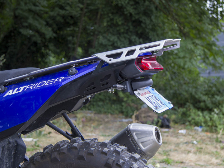 AltRider Tail Tidy Fender Eliminator with Cyclops Tuff Light Full Flex Blinkers for the Yamaha Tenere 700