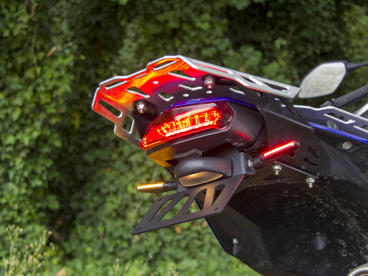 AltRider Tail Tidy Fender Eliminator with Cyclops Tuff Light Full Flex Blinkers for the Yamaha Tenere 700